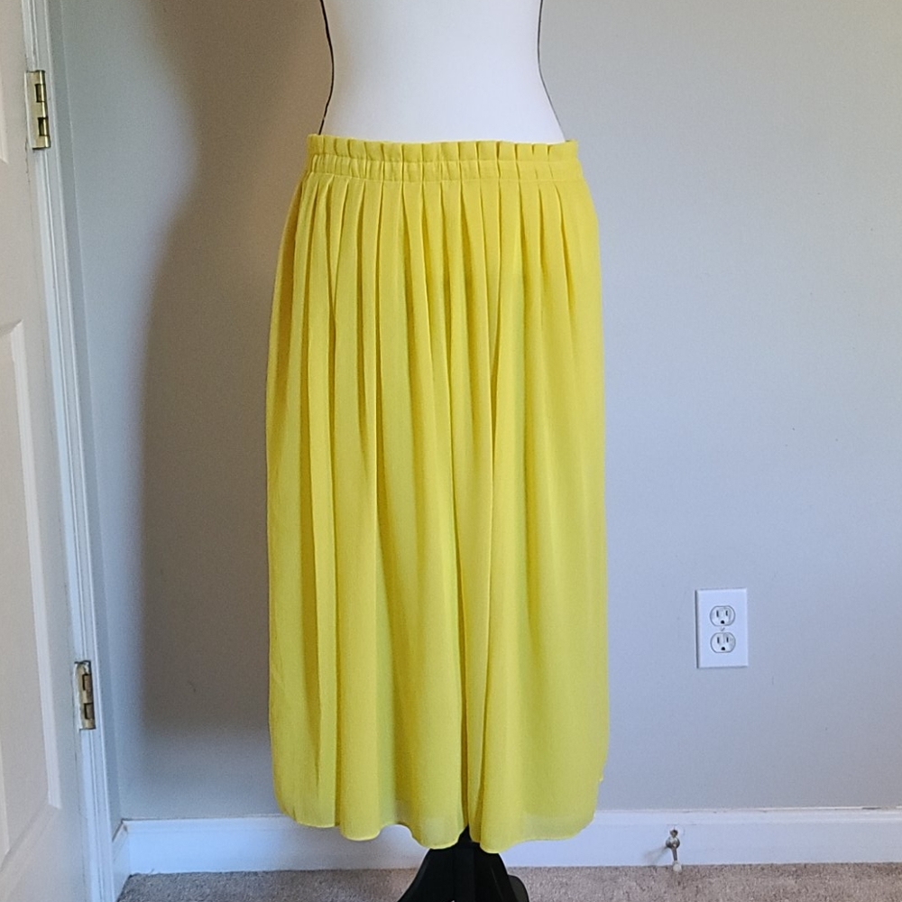 Sunflower yellow maxi skirt